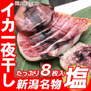 干物セット イカ一夜干し 塩 4パック 1袋2枚入 おつま...