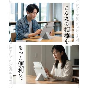 iPad ケース カバー 縦置き スタンド A...の詳細画像4