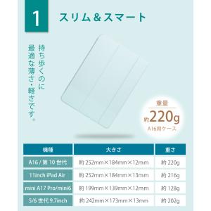 iPad A16 ケース カバー 11インチ ...の詳細画像3