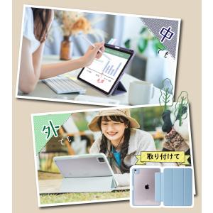 蓋とカバーが分離する iPad ケース 第10...の詳細画像2