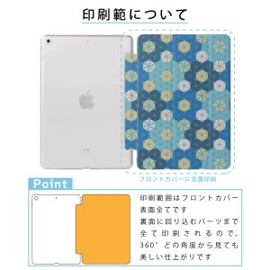 和風 小紋 イラスト iPad ケース 第10...の詳細画像2