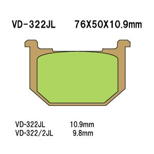 VD-322JL SUZUKI 【GSX750E　1982年】【フロント】