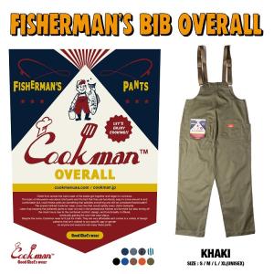 COOKMAN（クックマン） Fisherman's Bib Overall Dark Green