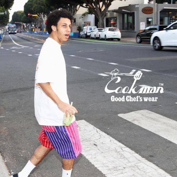 COOKMAN クックマン Chef Pants Short Crazy Pattern Hot シ...