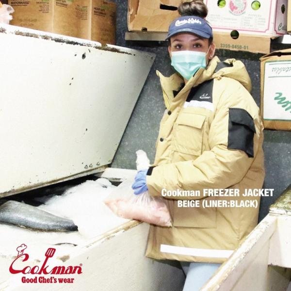 COOKMAN クックマン Freezer Jacket BEIGE フリーザージャケット ベージュ...