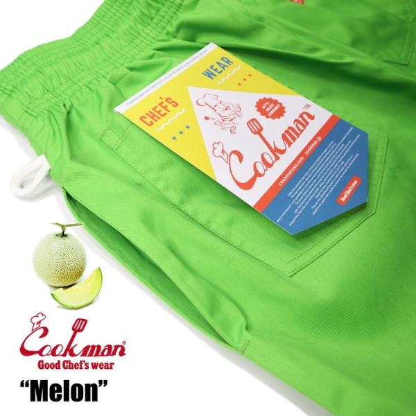 COOKMAN クックマン シェフパンツ Chef Pants Melon メロン 231-2182...