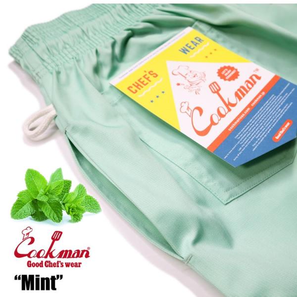 COOKMAN クックマン シェフパンツ Chef Pants Mint ミント 231-21823