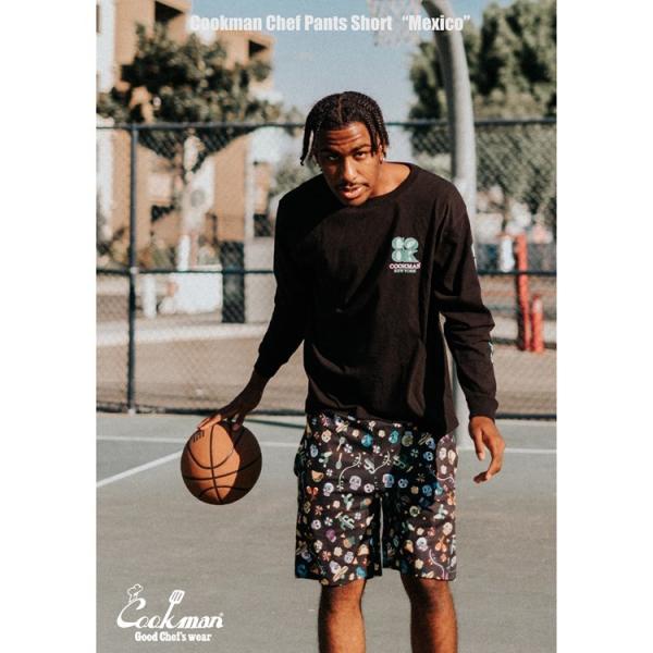 COOKMAN クックマン Chef Pants Short Mexico シェフパンツ ショート ...