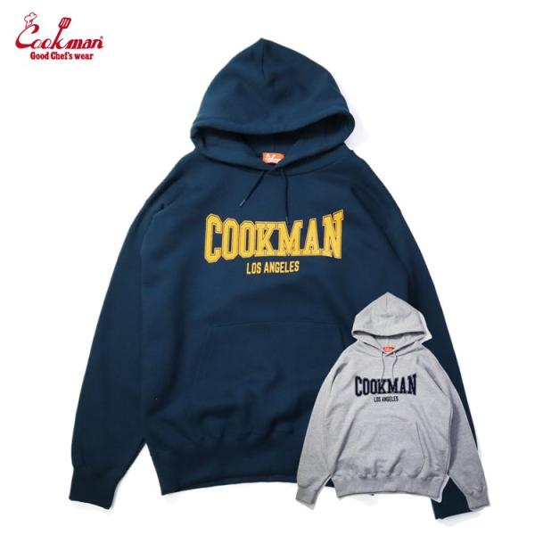 COOKMAN クックマン フードパーカー Pullover Hoodie League logo ...