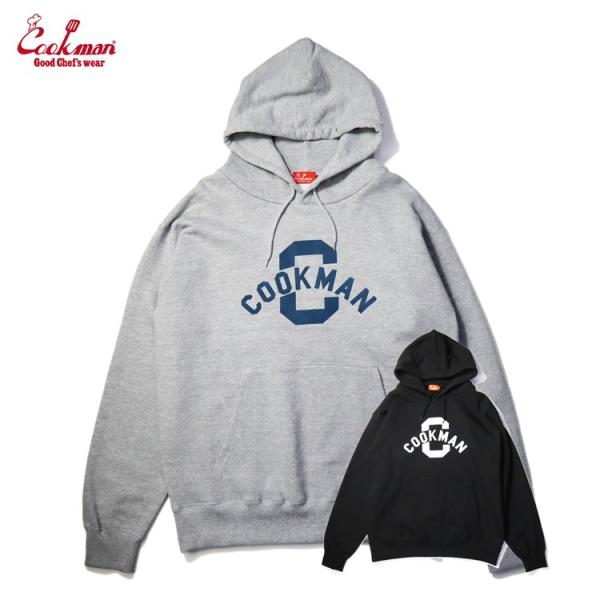 COOKMAN クックマン フードパーカー Pullover Hoodie Flock Arch フ...