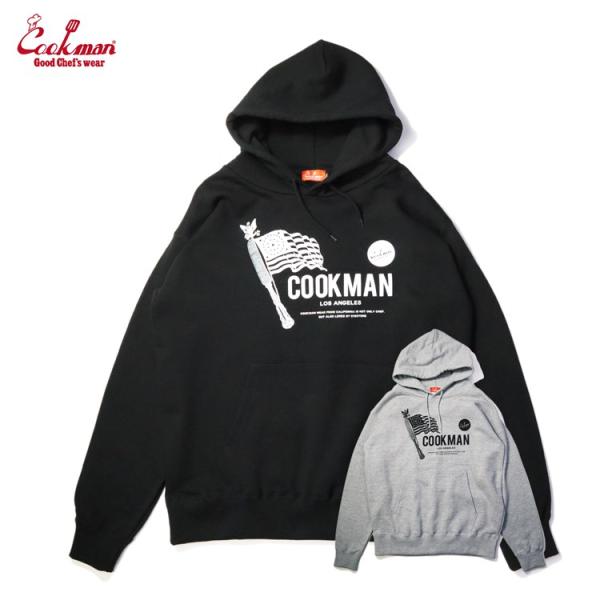 COOKMAN クックマン フードパーカー Pullover Hoodie Flag フーディー プ...
