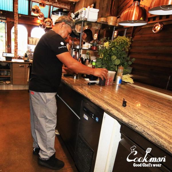 COOKMAN クックマン シェフパンツ Chef Pants Reflective StripeG...