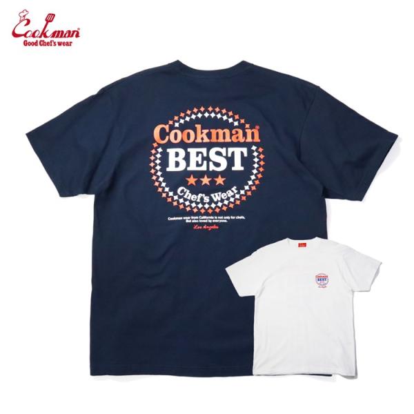 COOKMAN｜クックマン Tシャツ Best ベスト（ユニセックス） 半袖　ホワイト ネイビー　2...