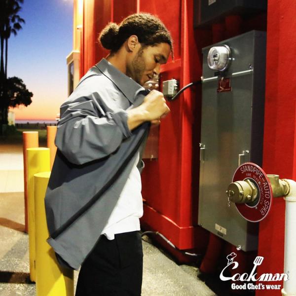 COOKMAN クックマン Delivery Jacket Light Gray デリバリージャケッ...