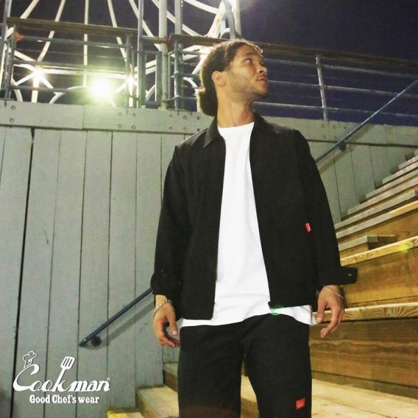 COOKMAN クックマン Delivery Jacket Light Black デリバリージャケ...