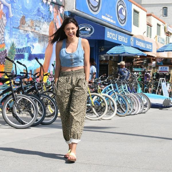 COOKMAN クックマン Chef Pants Leopard   シェフパンツ レオパード 豹柄...