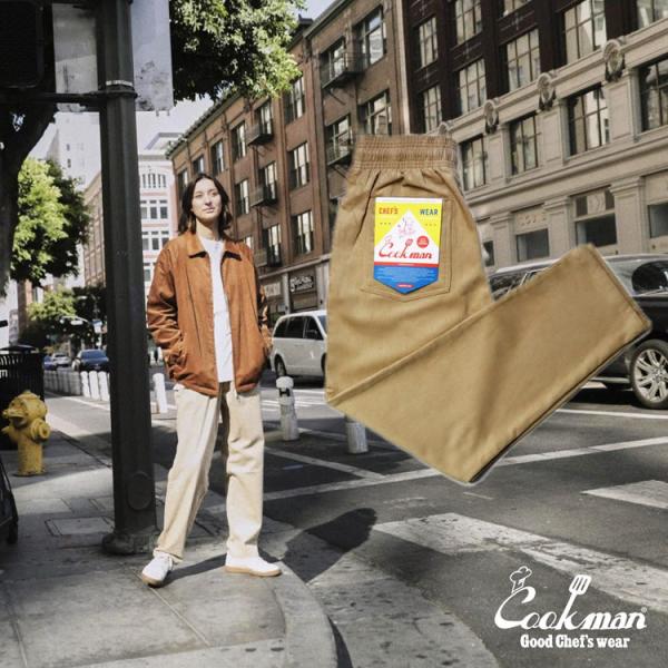 COOKMAN クックマン Chef Pants Corduroy Beige シェフパンツ コーデ...