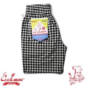 COOKMAN クックマン Chef Pants Short Big Chidori ショート シェフパンツ ビッグチドリ ハーフパンツ 231-83996｜motobluez-store