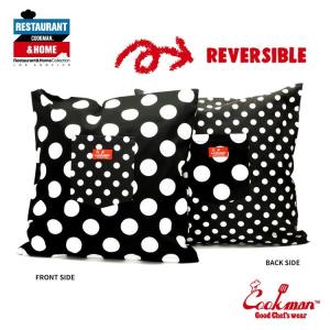 COOKMAN クックマン Cushion Pocket Cover Reversible Dots & Big Dots クッションカバー ドット＆ビッグドット リバーシブル 233-01912｜motobluez-store