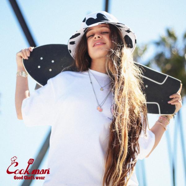 COOKMAN クックマン Bucket Hat Cow White バケットハット カウ ホワイト...