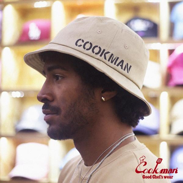 COOKMAN クックマン Bucket Hat Beige cookmanlogo バケットハット...