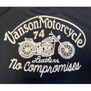 VANSON バンソン ドライTシャツ「MOT...の詳細画像4