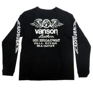 VANSON バンソン ドライロングTシャツ「...の詳細画像2