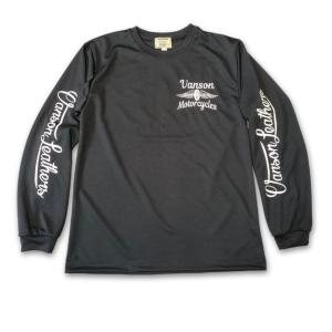 VANSON バンソン ドライロングTシャツ「...の詳細画像1