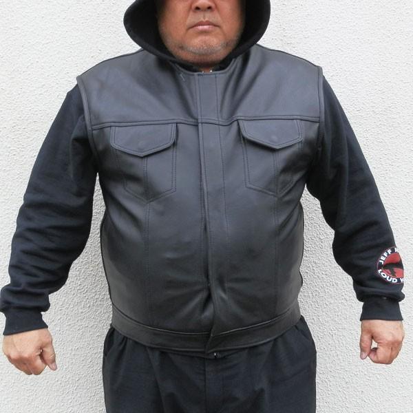 【HEAVY】 ギャングスタベスト ラージサイズ　MOTOBLUEZ/モトブルーズ