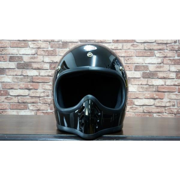 オーシャンビートル　BEETLE MTX MOTO STYLE HELMET　ブラック OCEANB...