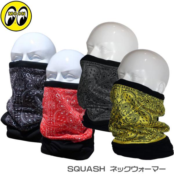 【MOONEYES】　ムーンアイズ　SQUASH ネックウォーマー フェイスマスク　フリース バンダ...