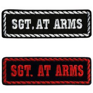 HotLeathers】MC役職パッチ 《PAST PRESIDENT/元会長》 刺繍パッチ 4