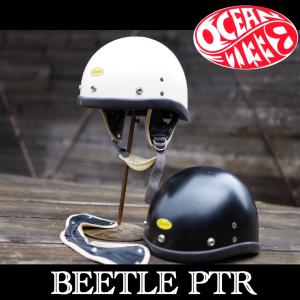 OCEANBEETLE オーシャンビートル ヘルメット PTR ブラック｜motobluez-store