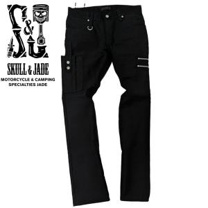 MOTOBLUEZ SKULL＆JADE 14oz モンスターストレッチ デニム MOTOBLUEZ SKULL＆JADE 14oz モンスターストレッチ デニム