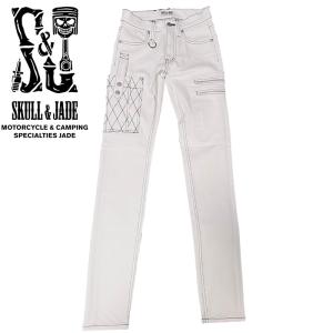 MOTOBLUEZ SKULL＆JADE 14oz モンスターストレッチ デニム MOTOBLUEZ SKULL＆JADE 14oz モンスターストレッチ デニム