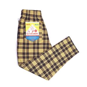 COOKMAN クックマン Chef Pants  シェフパンツ Tartan Beige  タータンベージュ チェック柄 ロング 231-03850｜モトブルーズ神戸