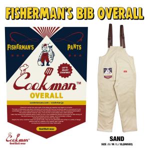 クックマン フィッシャーマン ビブ オーバーオール デニム メンズ L COOKMAN/クックマン Fisherman's Bib Overall Denim Black（ユニ