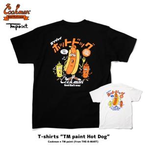 COOKMAN｜クックマン Tシャツ TM Paint Hot Dog（ユニセックス） 半袖　2カラー │ブラック or ホワイト│｜motobluezkobe