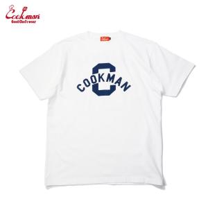 COOKMAN｜クックマン Tシャツ Flock Arch（ユニセックス） 半袖　ホワイト 　白色｜motobluezkobe