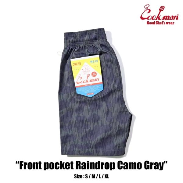 COOKMAN/クックマン　Chef Pants Short Front pocket  シェフパン...