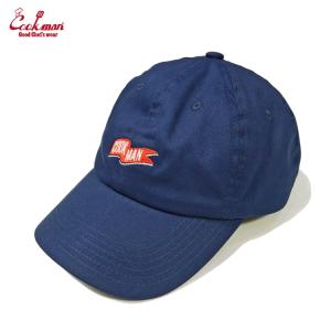 COOKMAN/クックマン　キャップ　帽子　Low Cap Bleu Marine　ローキャップ　ネイビー　紺色｜motobluezkobe
