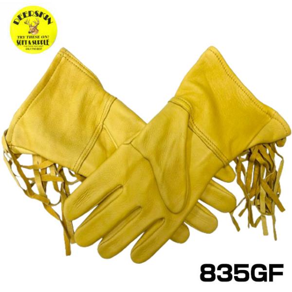 NAPA　ナパ　ナパグローブ　鹿革グローブ　フリンジガントレット　CAVALRY STYLE　ウエス...