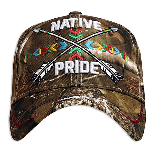 キャップ NATIVE PRIDE 　ARROW（AC-CP-VM485-07） ソリッド カモ
