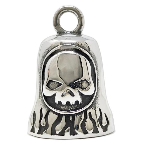 【送料無料！】バイカーベル Skull Fire｜お守り・魔除け・バイカー・グレムリンベル・ガーディ...