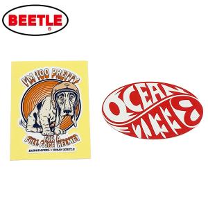 OCEAN BEETLE オーシャンビートル BEETLE ステッカーセット 合計2枚