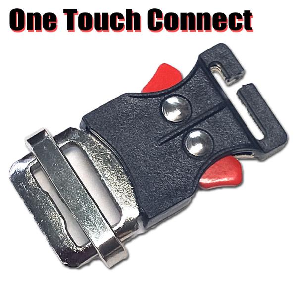 DAMMTRAX 「One Touch Connect」ヘルメット用ワンタッチコネクト　（ワンタッチ...