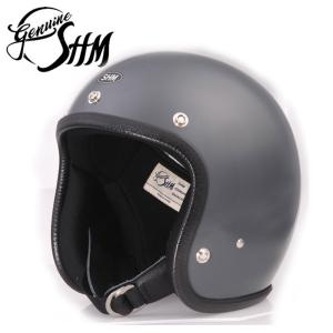 SHM Genuine　ジェットヘルメット　 SHM Lot-500　ガンシップグレー｜3サイズ｜｜motobluezkobe