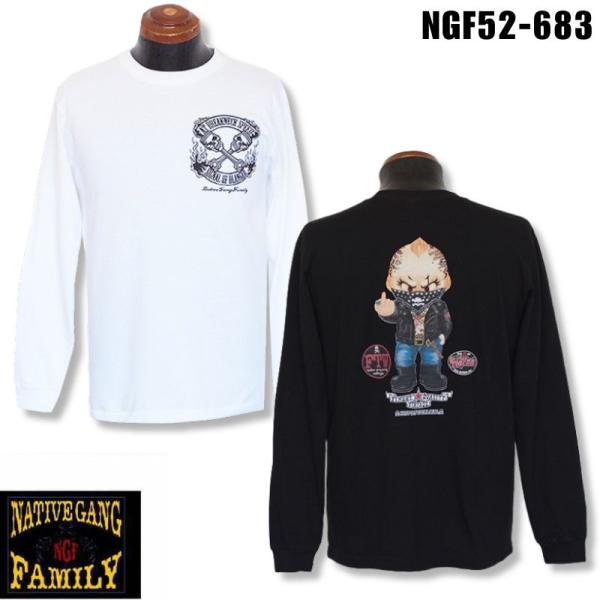 CHIGIRI｜NATIVE GANG FAMILY　バイク ベイビー　ロゴ　2カラー │ ホワイト...