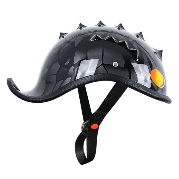 スケーリーレイドルヘルメット　ハーフヘルメット　 装飾用　Ｉストラップ　[snake]　SCALY ...