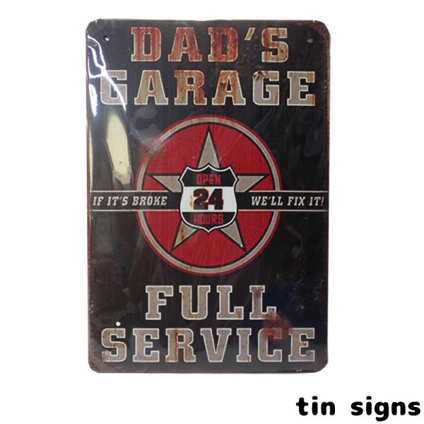 DAD&apos;S GARAGE FULL SERVICE  パパのガレージ お父さん サービス アメリカン...